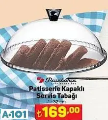 PAŞABAHÇE PATİSSERİE KAPAKLI SERVİS TABAĞI PAŞABAHÇE PATİSSERİE KAPAKLI SERVİS TABAĞI